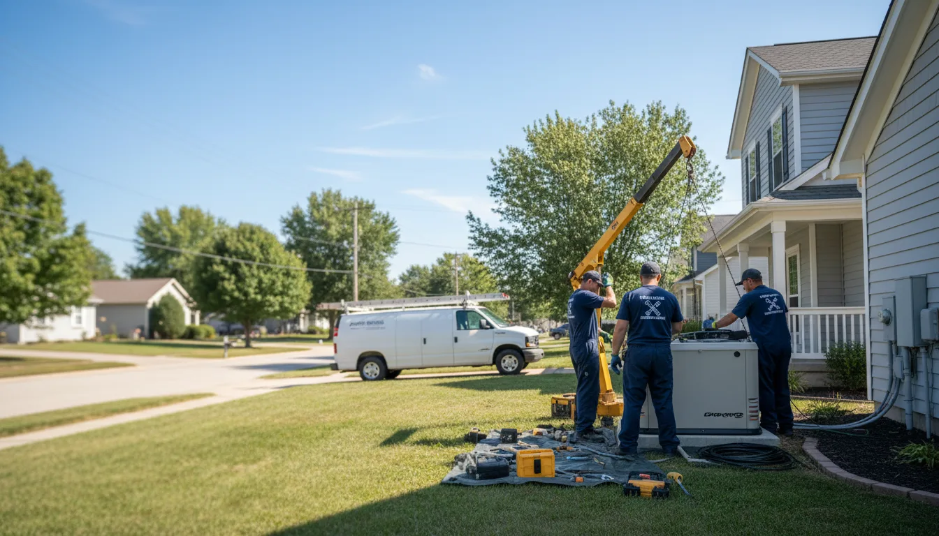Generator Installation in Reydell, AR near me